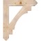 Ekena Millwork Merced Arts & Crafts Smooth Bracket, Douglas Fir, 5 1/2"W x 34"D x 40"H BKT06X34X40MRC03SDF - alternate 2